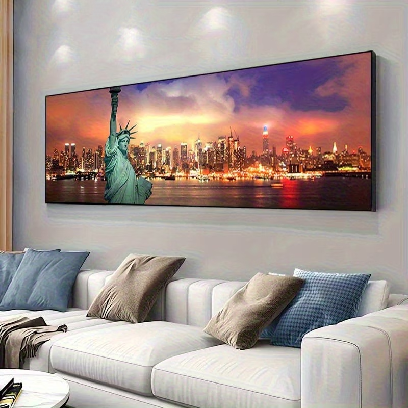 Art And Craft New York - Modern Downtown New York Night Landscape