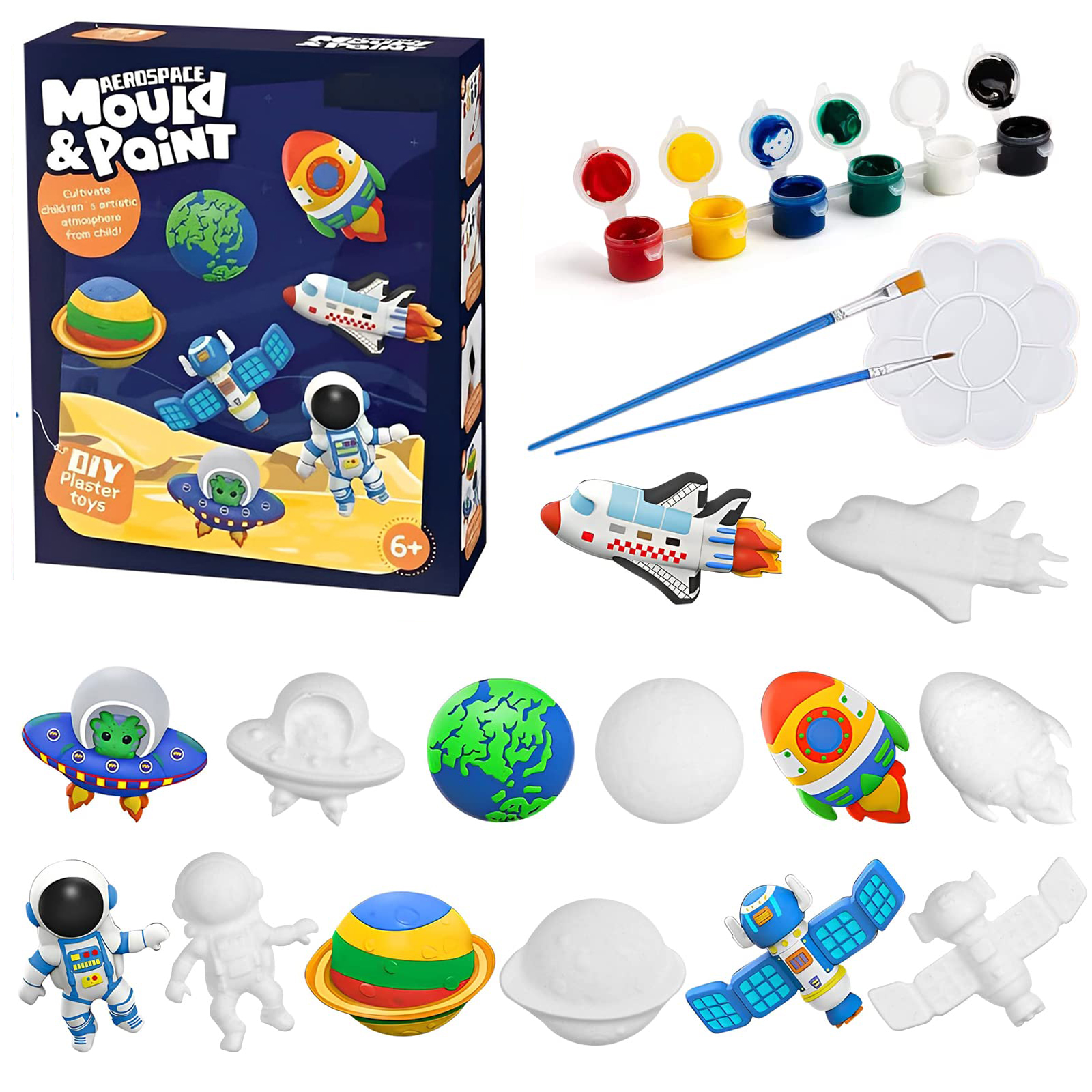 Art Craft Dinosaurs - Kids Arts and Crafts Set Painting