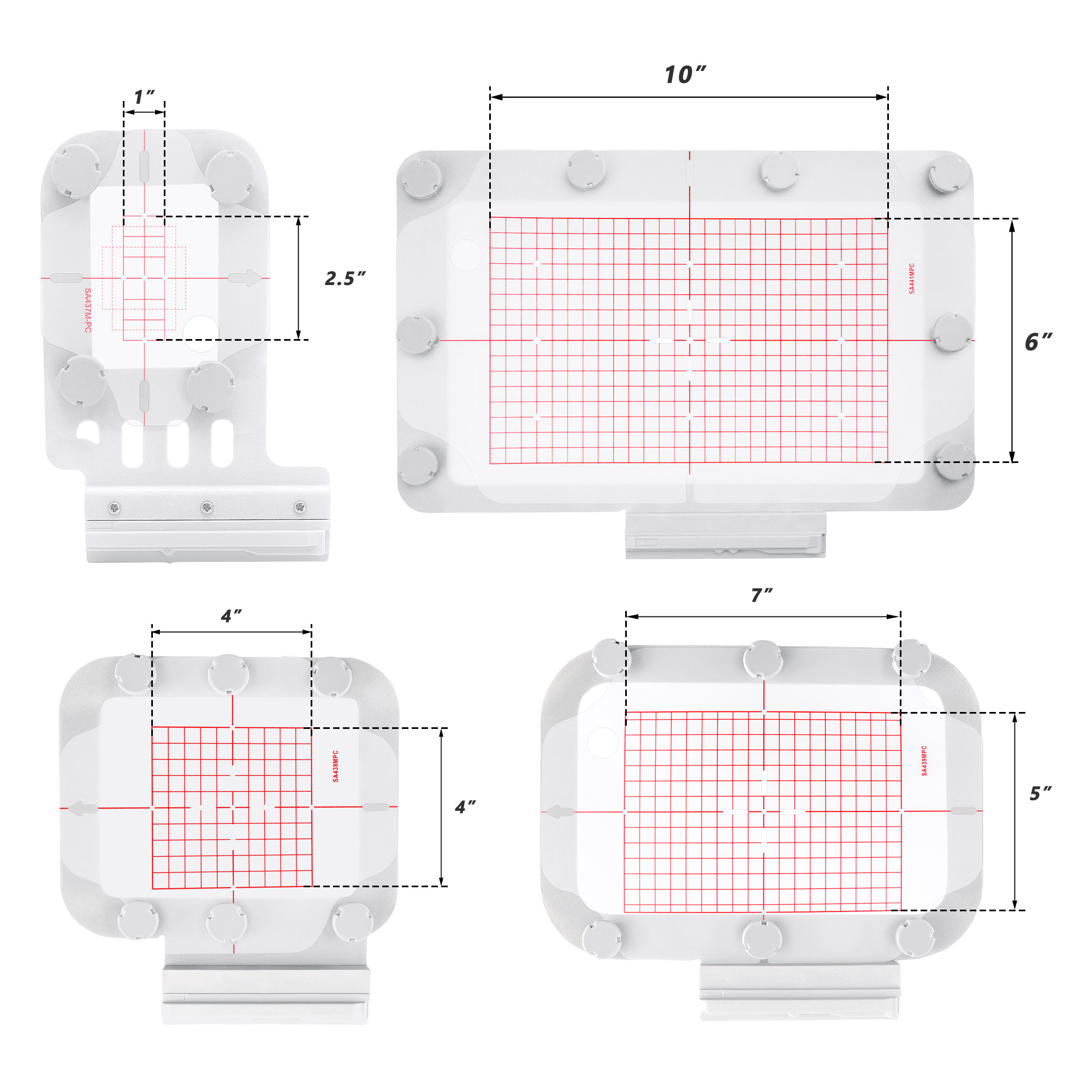 Embroidery Hoop Kit - 4in1-BM Magnetic Hoop kit fit for