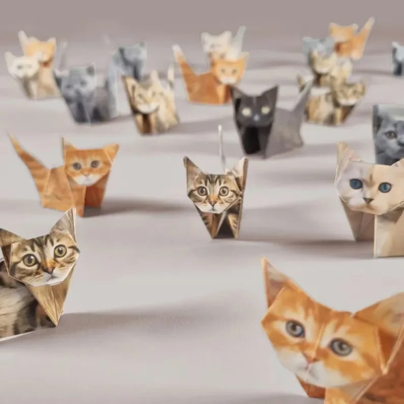 Creative DIY Paper Cats 50 She - Art Craft Dinosaurs ulasan dan harga