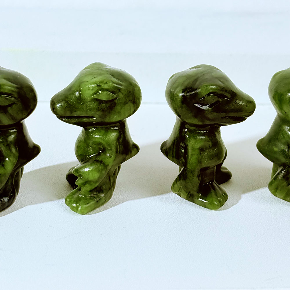 1PC Natural Crystal Green Jade - Art Craft Dinosaurs ulasan dan harga