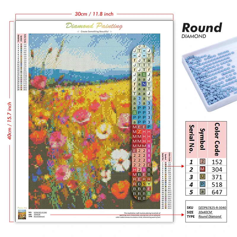 Diamond Art Painting Kit Van G - Art And Craft New York ulasan dan harga