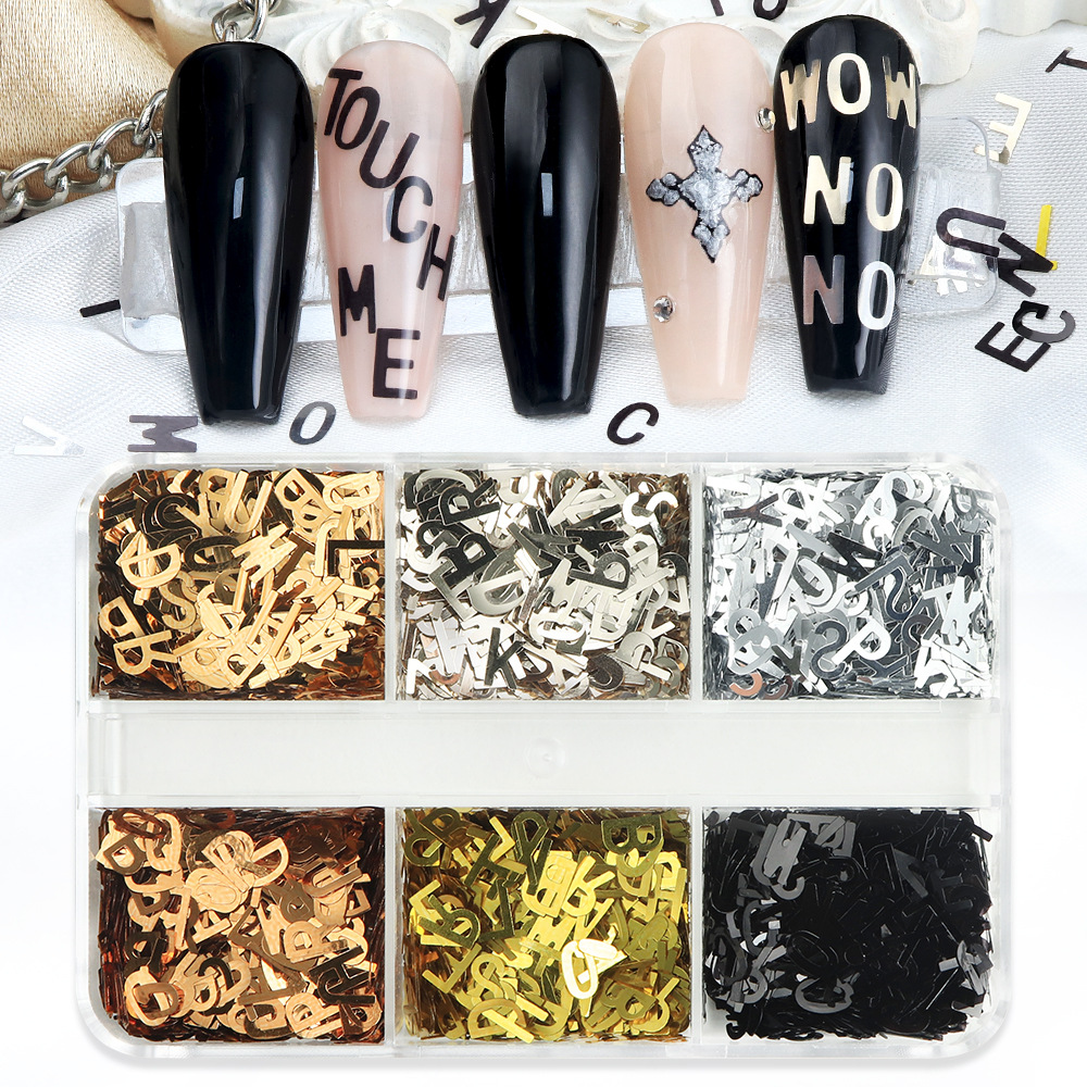 6-Grid Box Metallic Alphabet N - Art And Craft Letter Z ulasan dan harga