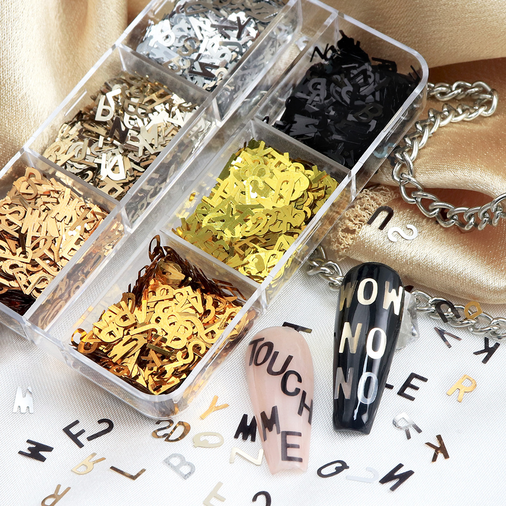 6-Grid Box Metallic Alphabet N - Art And Craft Letter Z ulasan dan harga