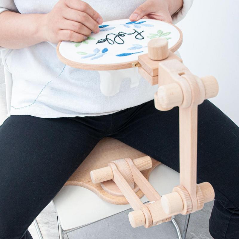360 Degree Rotation Adjustable - Embroidery Hoop Kit ulasan dan harga
