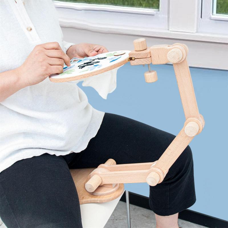 360 Degree Rotation Adjustable - Embroidery Hoop Kit ulasan dan harga