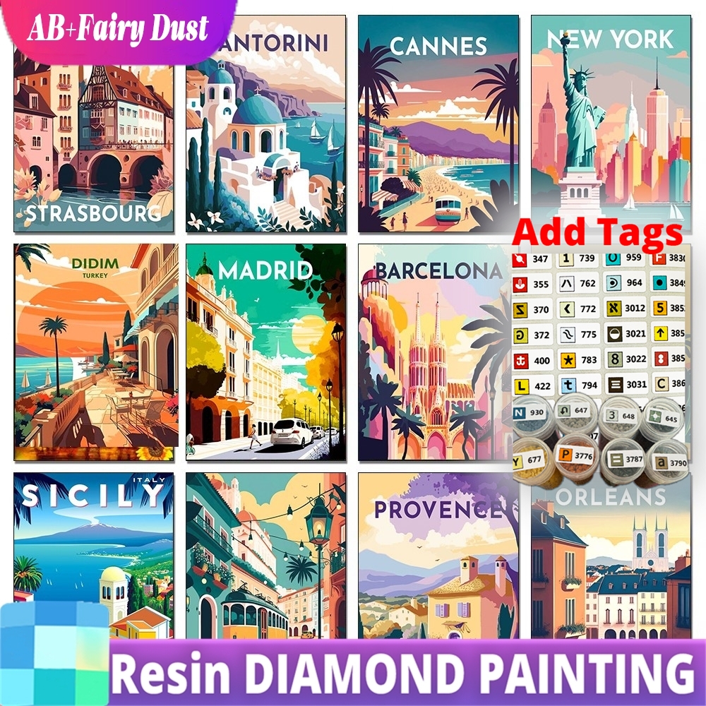 Resin Fairy Dust AB Diamond Pa - Art And Craft New York ulasan dan harga