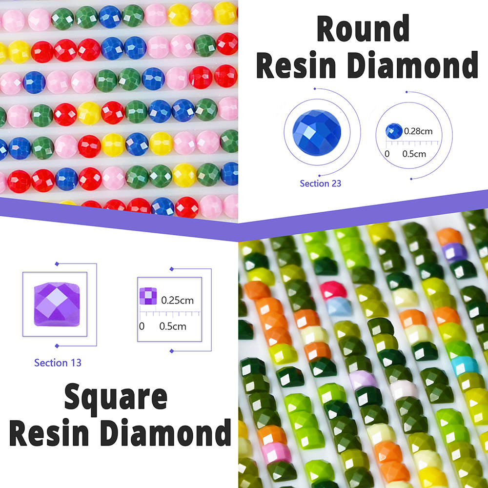 Resin Fairy Dust AB Diamond Pa - Art And Craft New York ulasan dan harga