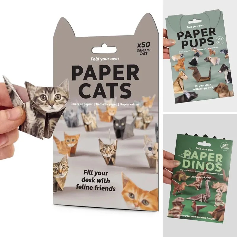 Creative DIY Paper Cats 50 She - Art Craft Dinosaurs ulasan dan harga