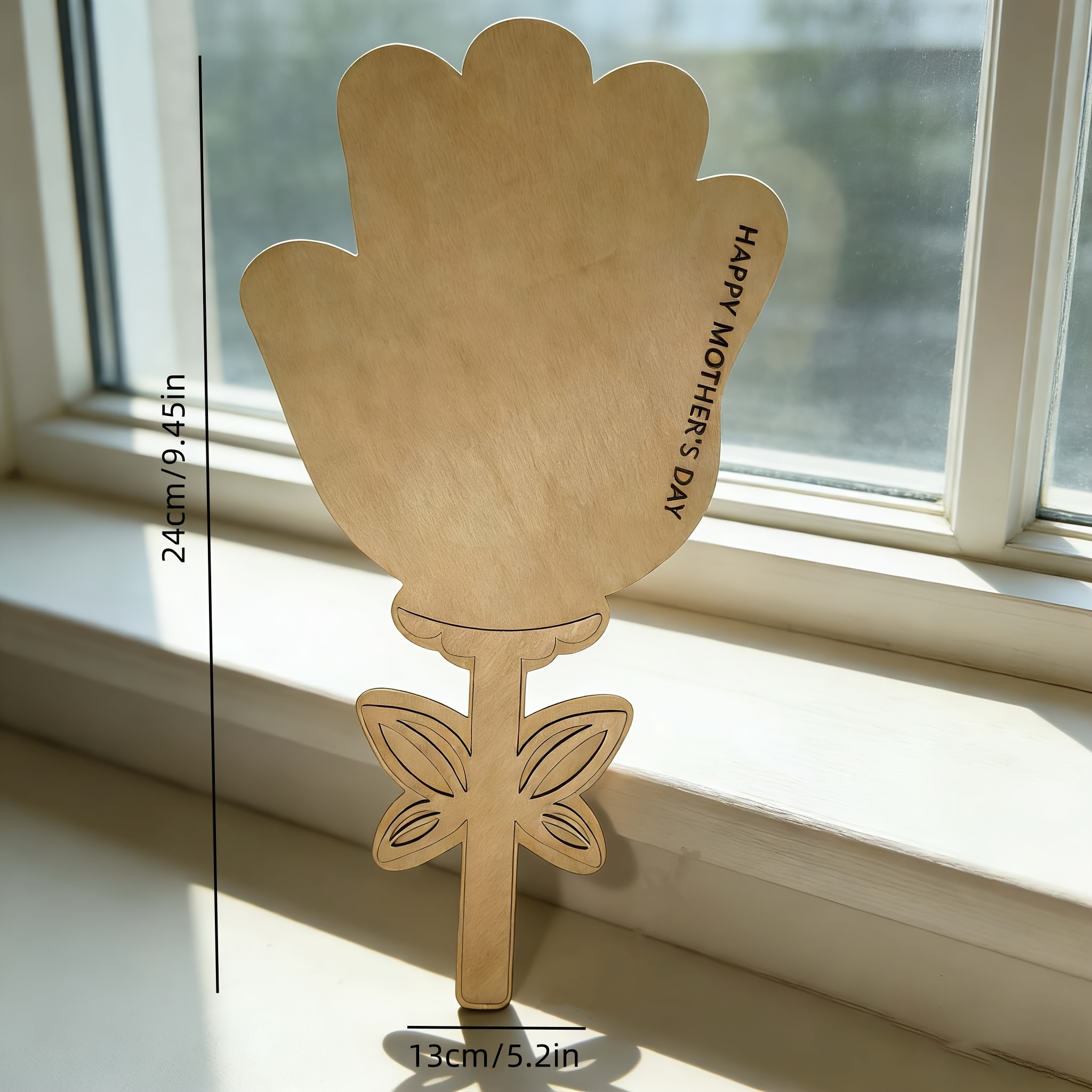 Mother’s Day Wooden Handprint  - Art And Craft For Mother'S Day ulasan dan harga