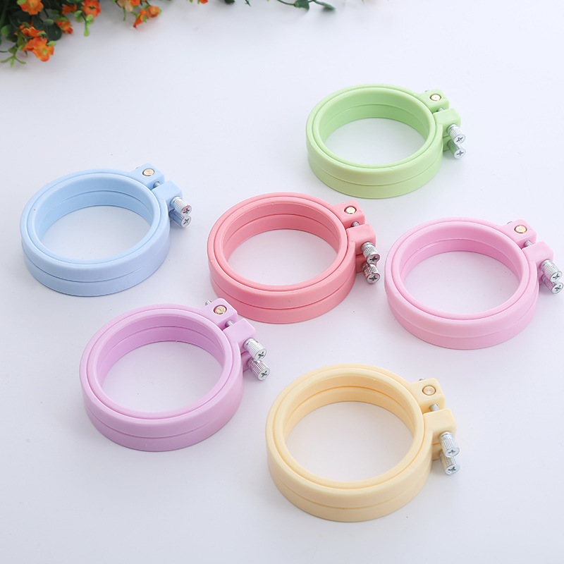 DIY ABS Plastic Embroidery Hoo - Embroidery Hoop Kit ulasan dan harga