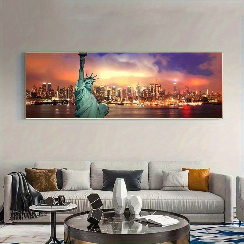 Modern Downtown New York Night - Art And Craft New York ulasan dan harga