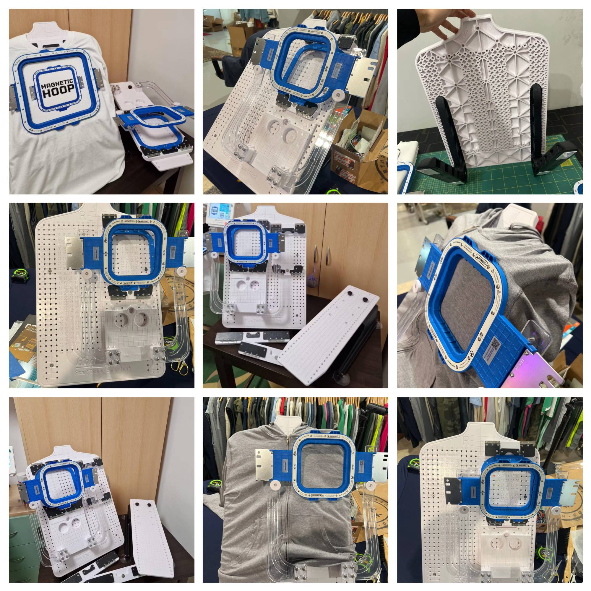 Hooping Station Kit With 5.1in - Embroidery Hoop Kit ulasan dan harga