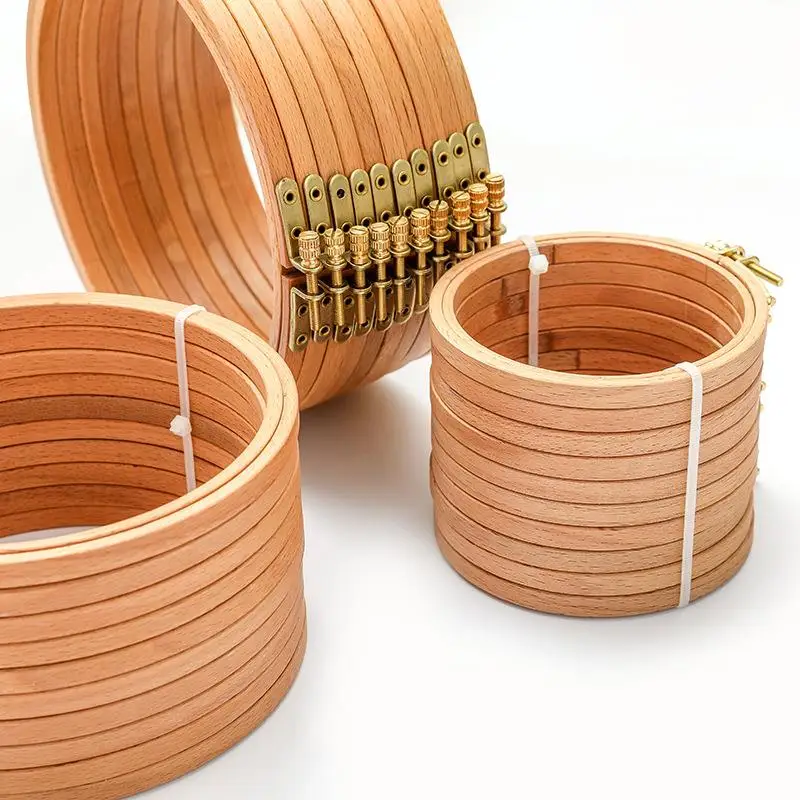 High Quality Beech Wood Embroi - Embroidery Hoop Kit ulasan dan harga