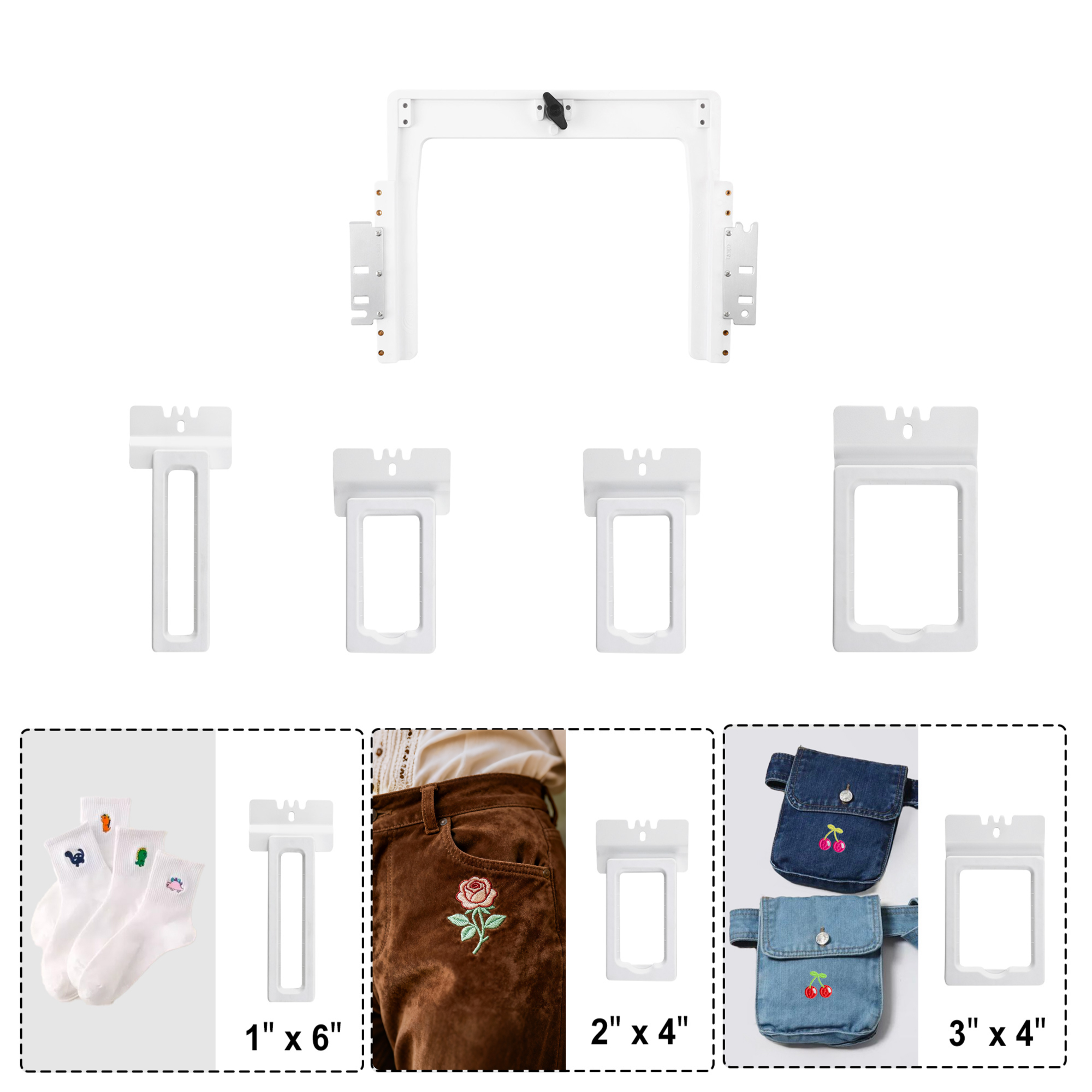 4/6/8in1s Magnetic Hoop kits F - Embroidery Hoop Kit ulasan dan harga