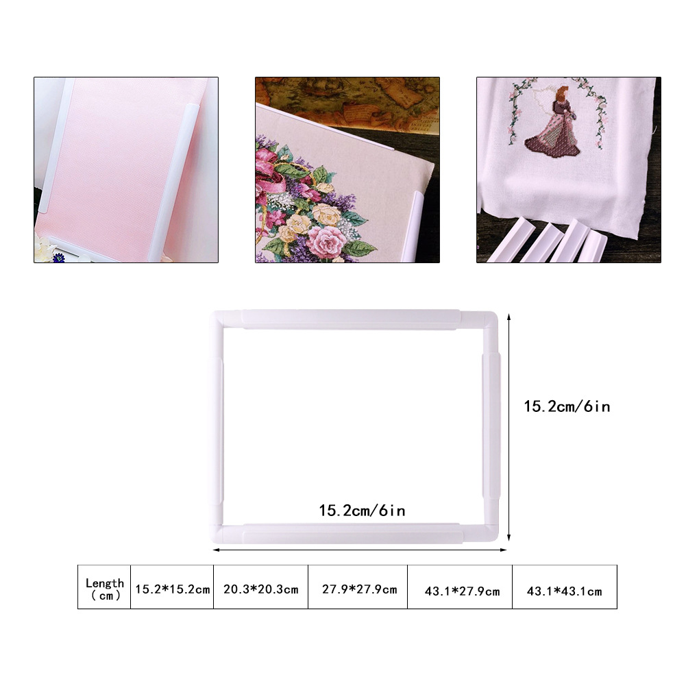 Square Shape Embroidery Frame  - Embroidery Hoop Kit ulasan dan harga