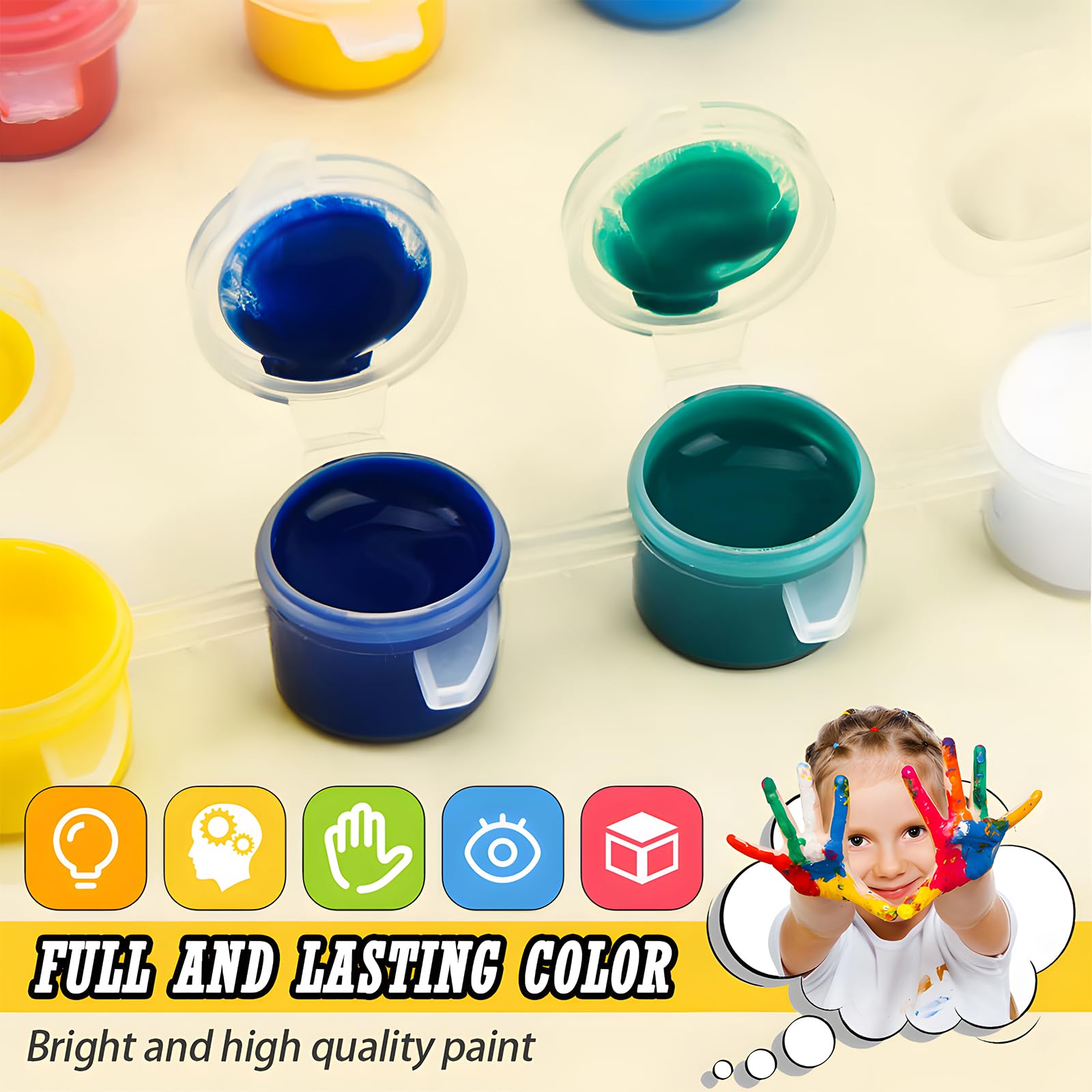 Kids Arts and Crafts Set Paint - Art Craft Dinosaurs ulasan dan harga