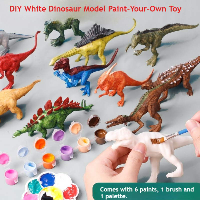Paint Your Own Dinosaur Kit 8  - Art Craft Dinosaurs ulasan dan harga