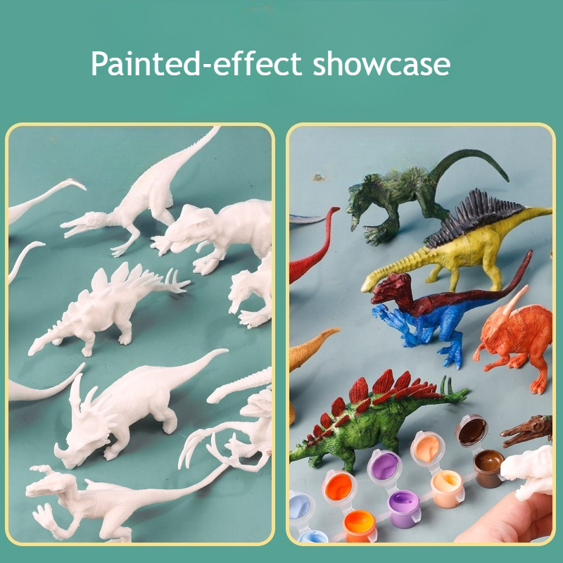 Paint Your Own Dinosaur Kit 8  - Art Craft Dinosaurs ulasan dan harga