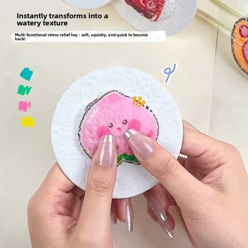 3D Puffy Foam Texture Painting - Art Craft Halloween Preschool ulasan dan harga