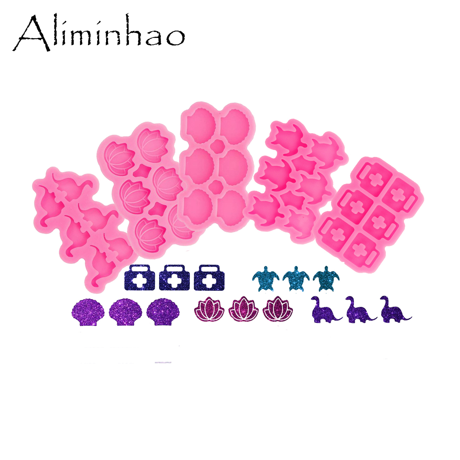 DY1411 Shiny Mini Shell/Dinosa - Art Craft Dinosaurs ulasan dan harga