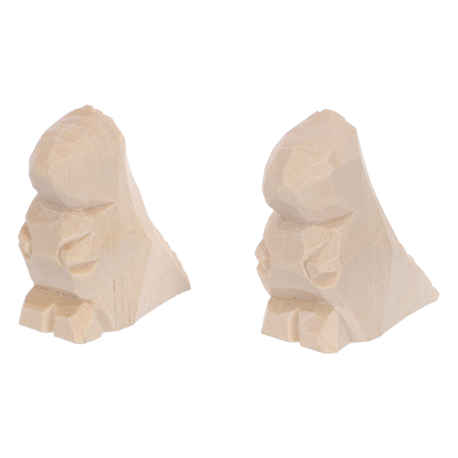 2Pcs Unfinished Wood Dinosaur  - Art Craft Dinosaurs ulasan dan harga