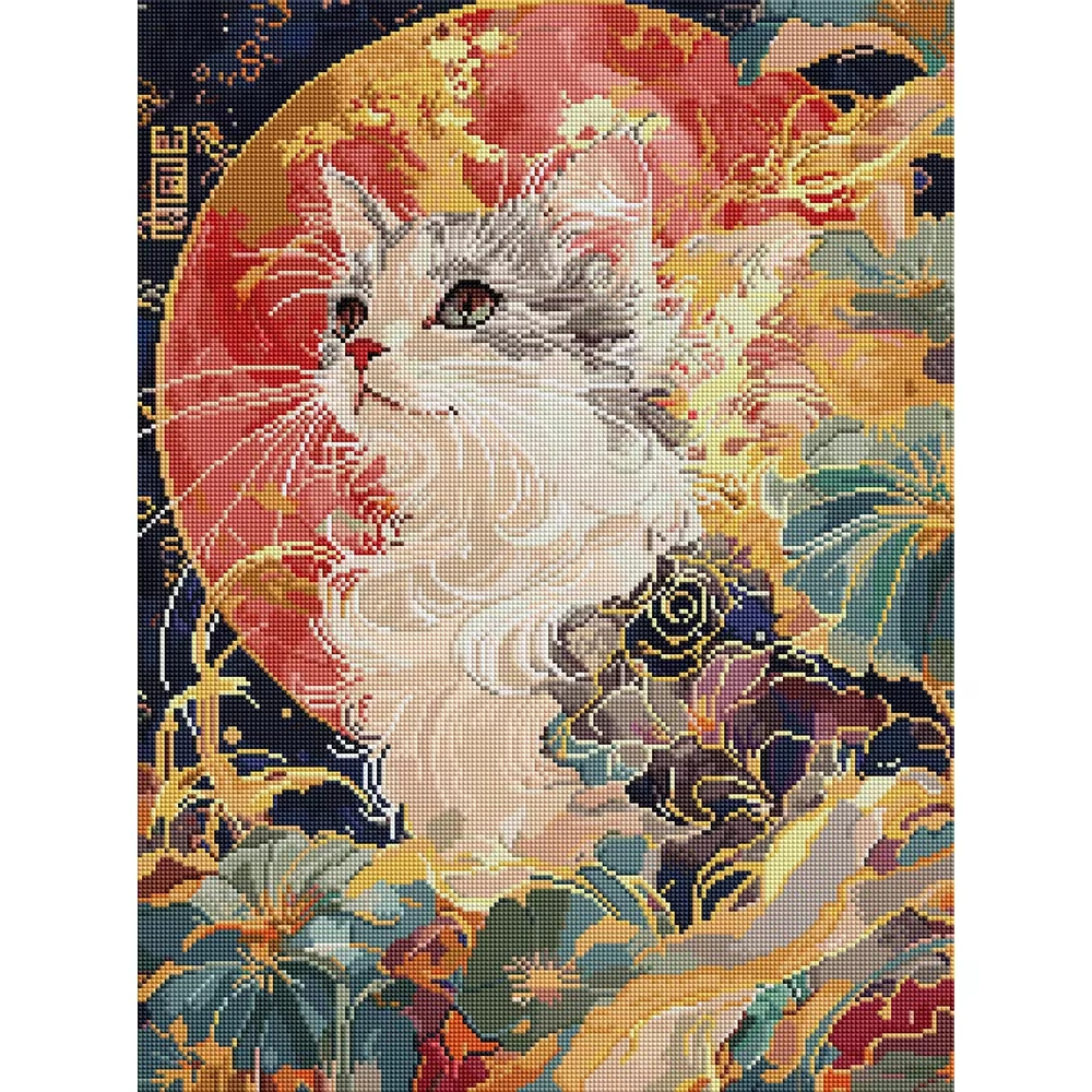 Moonlit Cat's Whisper Design O - Art And Craft Letter X ulasan dan harga