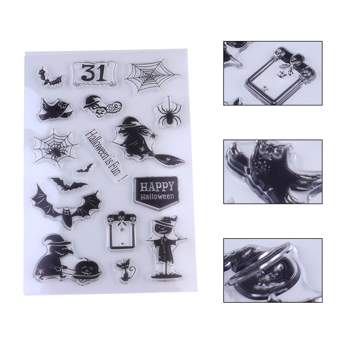 Silicone Stampers Kids Creativ - Art Craft Halloween Preschool ulasan dan harga