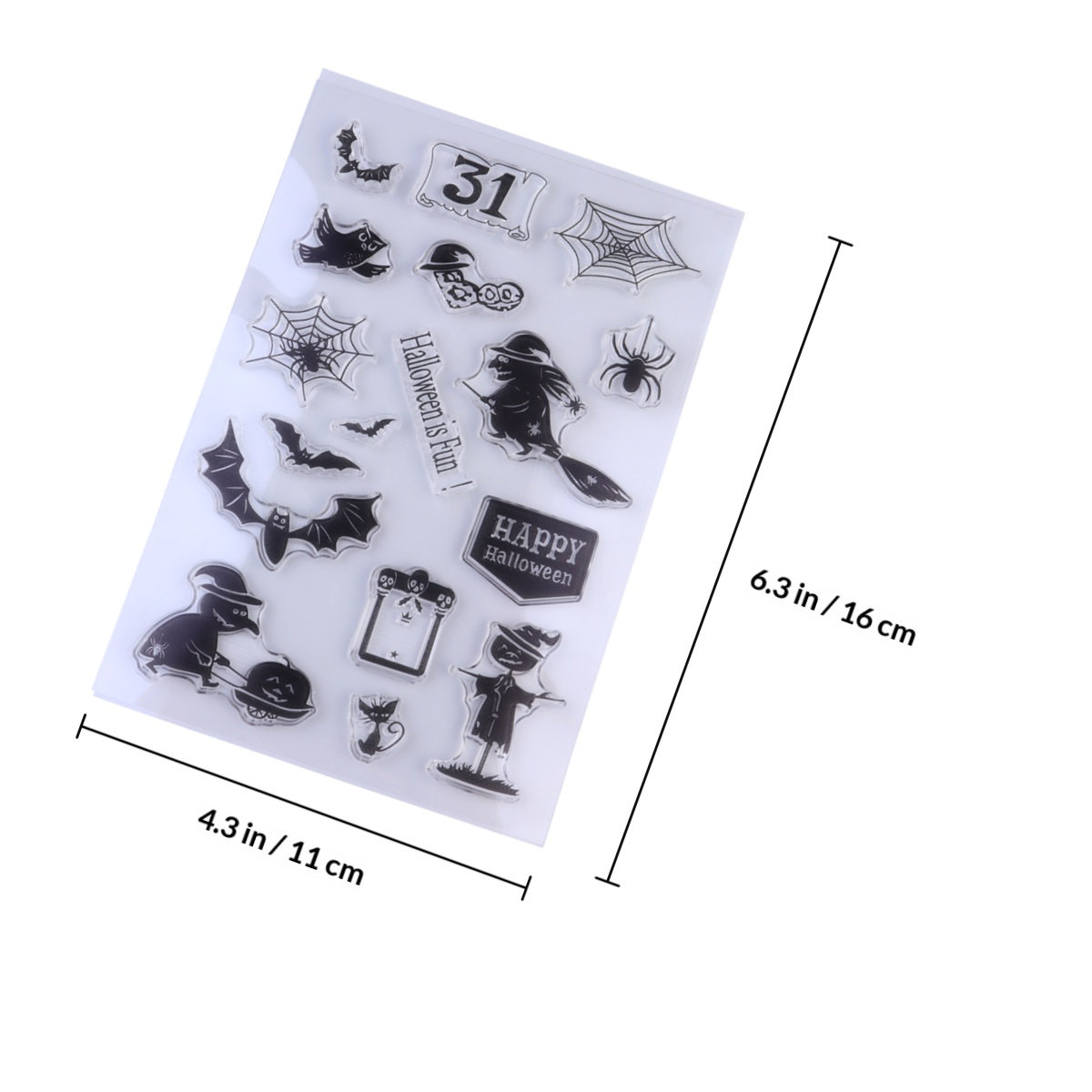 Silicone Stampers Kids Creativ - Art Craft Halloween Preschool ulasan dan harga