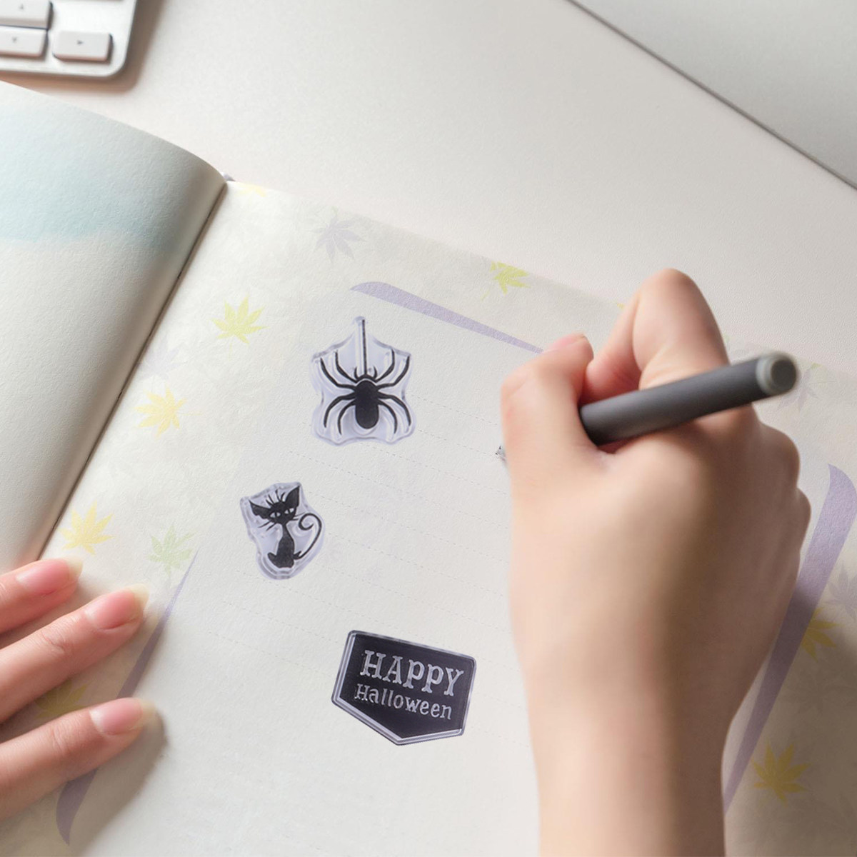Silicone Stampers Kids Creativ - Art Craft Halloween Preschool ulasan dan harga