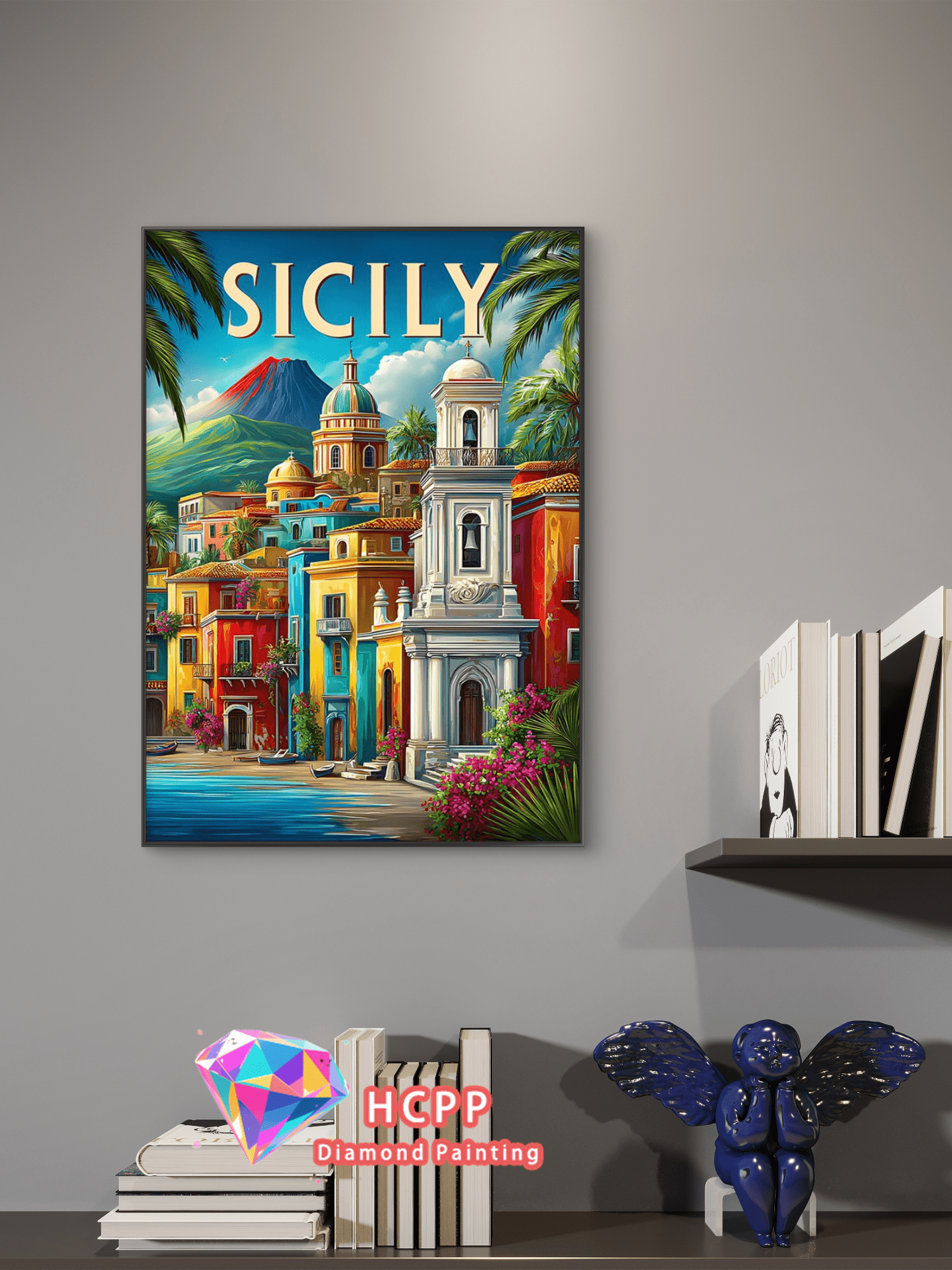 New York and Tokyo City Landsc - Art And Craft New York ulasan dan harga