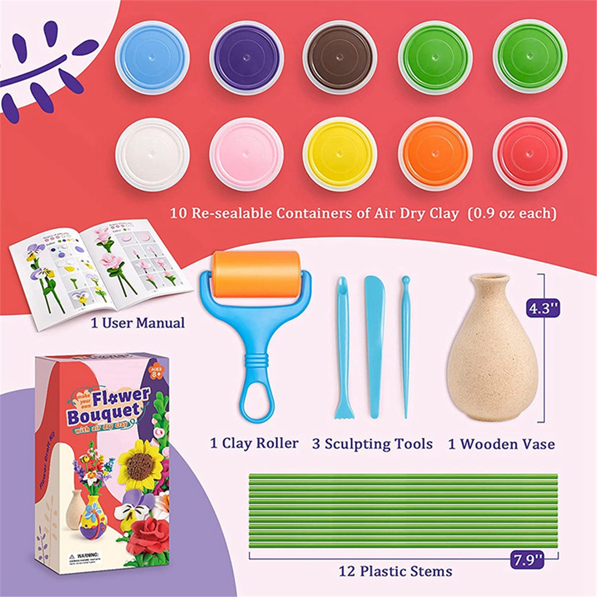 CYL-Flower Craft Kit for Kid C - Art And Craft For Mother'S Day ulasan dan harga