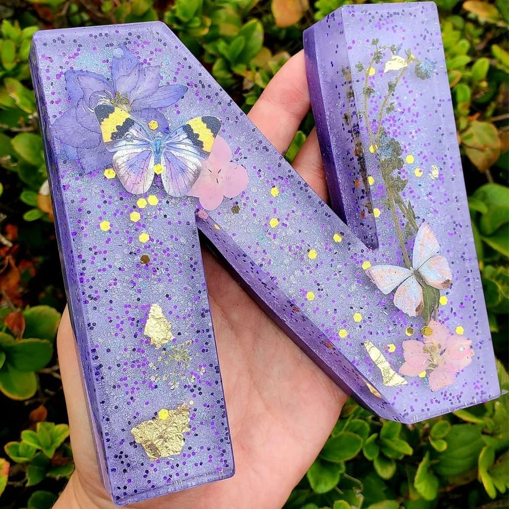 7 Inch Large Letter Silicone M - Art And Craft Letter Z ulasan dan harga