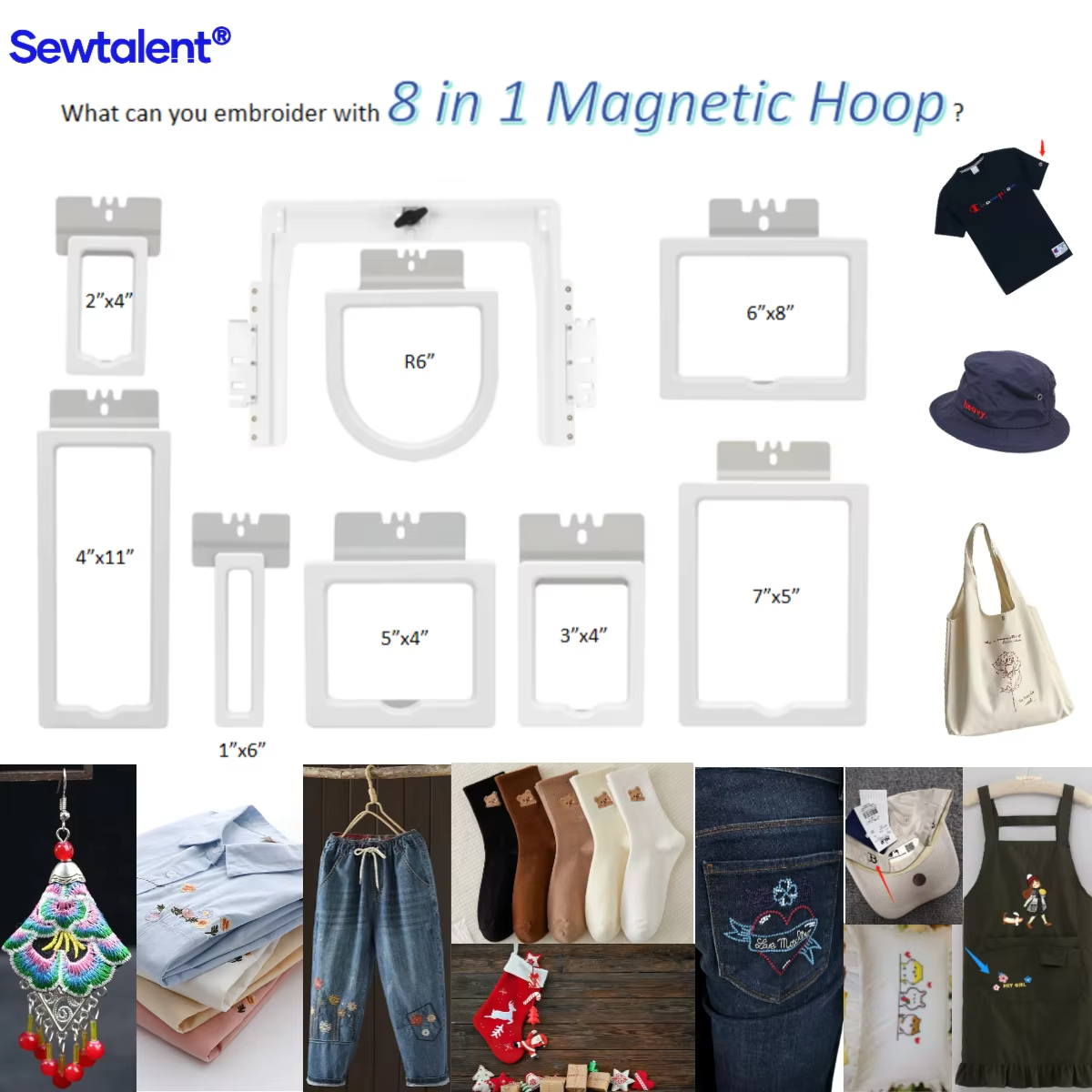 Melco Amaya Bravo XT/XTS EMT16 - Embroidery Hoop Kit ulasan dan harga