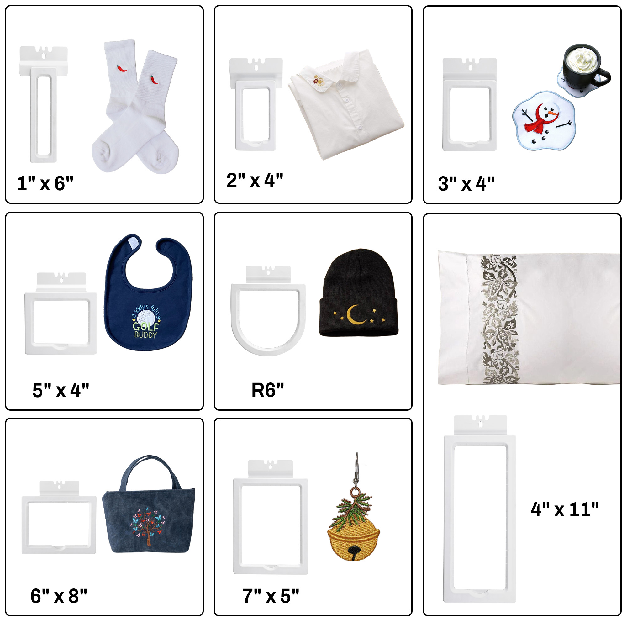 Melco Amaya Bravo XT/XTS EMT16 - Embroidery Hoop Kit ulasan dan harga