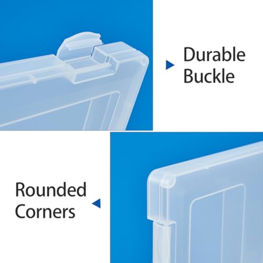 4 Pack A4 Paper Storage Box, 8 - Art And Craft Letter X ulasan dan harga